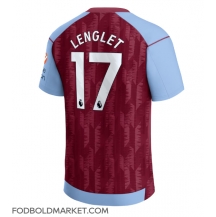 Aston Villa Clement Lenglet #17 Hjemmebanetrøje 2023-24 Kortærmet