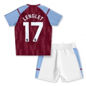 Aston Villa Clement Lenglet #17 Hjemmebanetrøje Børn 2023-24 Kortærmet (+ Korte bukser)