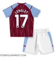 Aston Villa Clement Lenglet #17 Hjemmebanetrøje Børn 2023-24 Kortærmet (+ Korte bukser)