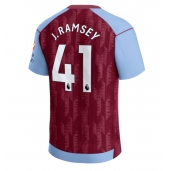 Aston Villa Jacob Ramsey #41 Hjemmebanetrøje 2023-24 Kortærmet