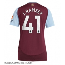 Aston Villa Jacob Ramsey #41 Hjemmebanetrøje Dame 2024-25 Kortærmet