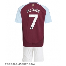 Aston Villa John McGinn #7 Hjemmebanetrøje Børn 2024-25 Kortærmet (+ Korte bukser)