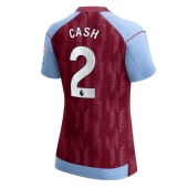 Aston Villa Matty Cash #2 Hjemmebanetrøje Dame 2023-24 Kortærmet