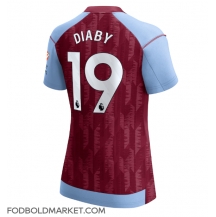 Aston Villa Moussa Diaby #19 Hjemmebanetrøje Dame 2023-24 Kortærmet