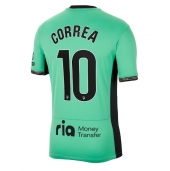 Atletico Madrid Angel Correa #10 Tredjetrøje 2023-24 Kortærmet