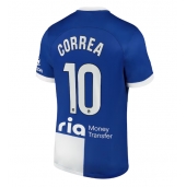 Atletico Madrid Angel Correa #10 Udebanetrøje 2023-24 Kortærmet