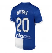 Atletico Madrid Axel Witsel #20 Udebanetrøje 2023-24 Kortærmet