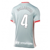 Atletico Madrid Conor Gallagher #4 Udebanetrøje Dame 2024-25 Kortærmet