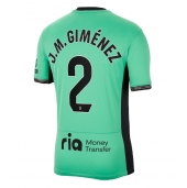 Atletico Madrid Jose Gimenez #2 Tredjetrøje 2023-24 Kortærmet