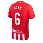 Atletico Madrid Koke #6 Hjemmebanetrøje 2023-24 Kortærmet