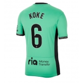 Atletico Madrid Koke #6 Tredjetrøje 2023-24 Kortærmet