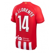 Atletico Madrid Marcos Llorente #14 Hjemmebanetrøje 2023-24 Kortærmet