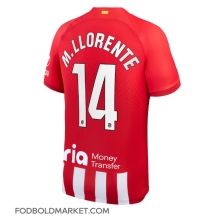 Atletico Madrid Marcos Llorente #14 Hjemmebanetrøje 2023-24 Kortærmet