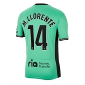 Atletico Madrid Marcos Llorente #14 Tredjetrøje 2023-24 Kortærmet