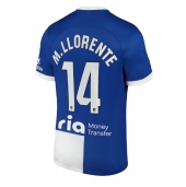 Atletico Madrid Marcos Llorente #14 Udebanetrøje 2023-24 Kortærmet