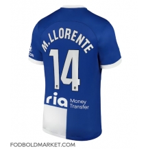 Atletico Madrid Marcos Llorente #14 Udebanetrøje 2023-24 Kortærmet