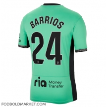 Atletico Madrid Pablo Barrios #24 Tredjetrøje 2023-24 Kortærmet