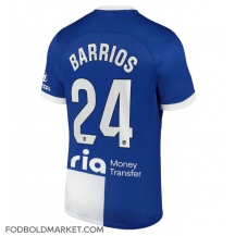 Atletico Madrid Pablo Barrios #24 Udebanetrøje 2023-24 Kortærmet