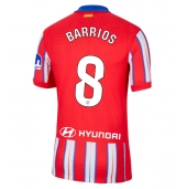 Atletico Madrid Pablo Barrios #8 Hjemmebanetrøje 2024-25 Kortærmet