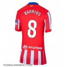 Atletico Madrid Pablo Barrios #8 Hjemmebanetrøje Dame 2024-25 Kortærmet