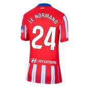 Atletico Madrid Robin Le Normand #24 Hjemmebanetrøje Dame 2024-25 Kortærmet