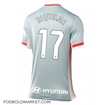 Atletico Madrid Rodrigo Riquelme #17 Udebanetrøje Dame 2024-25 Kortærmet