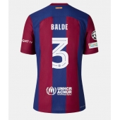 Barcelona Alejandro Balde #3 Hjemmebanetrøje 2023-24 Kortærmet