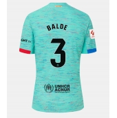 Barcelona Alejandro Balde #3 Tredjetrøje Dame 2023-24 Kortærmet