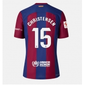 Barcelona Andreas Christensen #15 Hjemmebanetrøje Dame 2023-24 Kortærmet