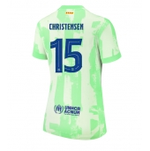 Barcelona Andreas Christensen #15 Tredjetrøje Dame 2024-25 Kortærmet