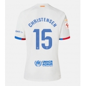 Barcelona Andreas Christensen #15 Udebanetrøje 2023-24 Kortærmet