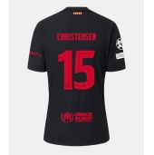 Barcelona Andreas Christensen #15 Udebanetrøje 2024-25 Kortærmet