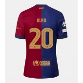 Barcelona Dani Olmo #20 Hjemmebanetrøje 2024-25 Kortærmet