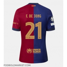 Barcelona Frenkie de Jong #21 Hjemmebanetrøje 2024-25 Kortærmet