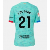 Barcelona Frenkie de Jong #21 Tredjetrøje 2023-24 Kortærmet