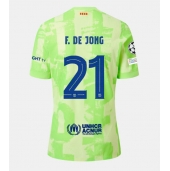 Barcelona Frenkie de Jong #21 Tredjetrøje 2024-25 Kortærmet