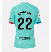 Barcelona Ilkay Gundogan #22 Tredjetrøje Dame 2023-24 Kortærmet