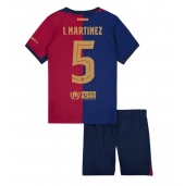 Barcelona Inigo Martinez #5 Hjemmebanetrøje Børn 2024-25 Kortærmet (+ Korte bukser)