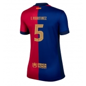 Barcelona Inigo Martinez #5 Hjemmebanetrøje Dame 2024-25 Kortærmet