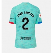 Barcelona Joao Cancelo #2 Tredjetrøje Dame 2023-24 Kortærmet