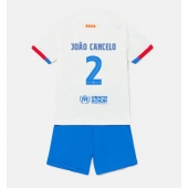 Barcelona Joao Cancelo #2 Udebanetrøje Børn 2023-24 Kortærmet (+ Korte bukser)