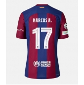 Barcelona Marcos Alonso #17 Hjemmebanetrøje 2023-24 Kortærmet