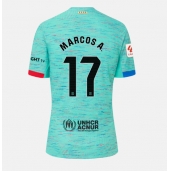 Barcelona Marcos Alonso #17 Tredjetrøje Dame 2023-24 Kortærmet