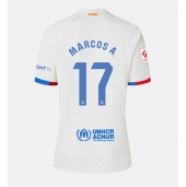 Barcelona Marcos Alonso #17 Udebanetrøje Dame 2023-24 Kortærmet