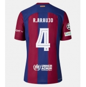 Barcelona Ronald Araujo #4 Hjemmebanetrøje 2023-24 Kortærmet