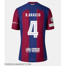 Barcelona Ronald Araujo #4 Hjemmebanetrøje Dame 2023-24 Kortærmet