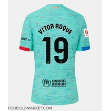 Barcelona Vitor Roque #19 Tredjetrøje Dame 2023-24 Kortærmet