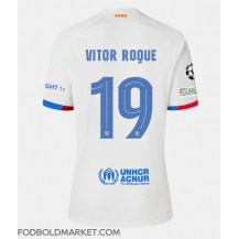 Barcelona Vitor Roque #19 Udebanetrøje 2023-24 Kortærmet