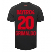 Bayer Leverkusen Alejandro Grimaldo #20 Hjemmebanetrøje 2023-24 Kortærmet