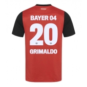 Bayer Leverkusen Alejandro Grimaldo #20 Hjemmebanetrøje 2024-25 Kortærmet